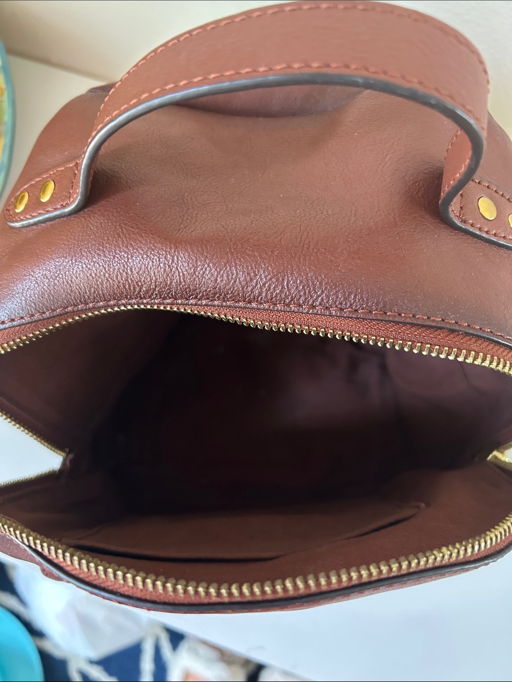 Frye Leather Backpack - Classic Everyday Carry - Picture 5 of 7